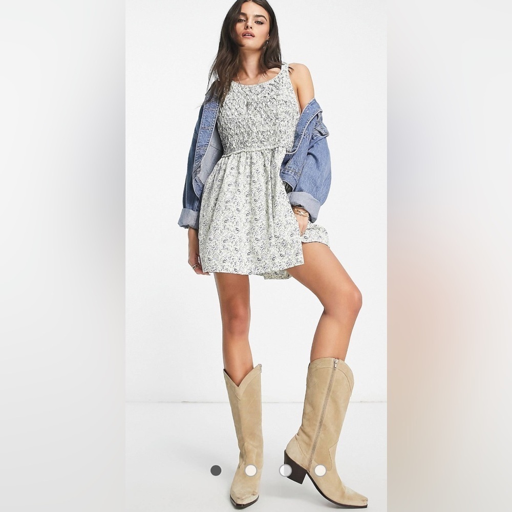 NEW FREE PEOPLE - PETUNIA MINI DRESS